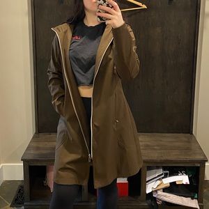 Long Sunice Brand Raincoat